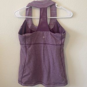 Purple lululemon tank